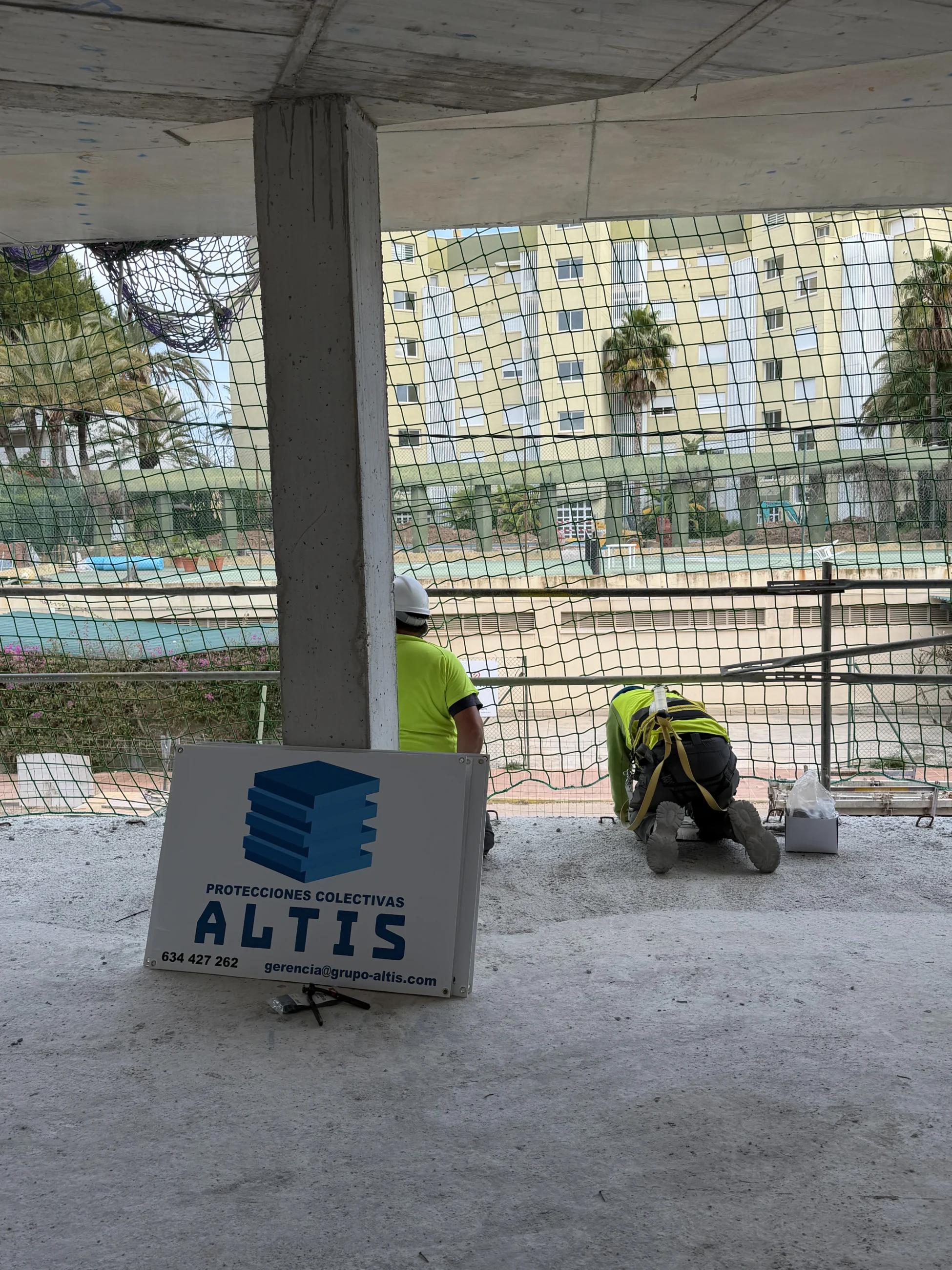 Sistemas de seguridad para obras en viviendas VPO en Alicante