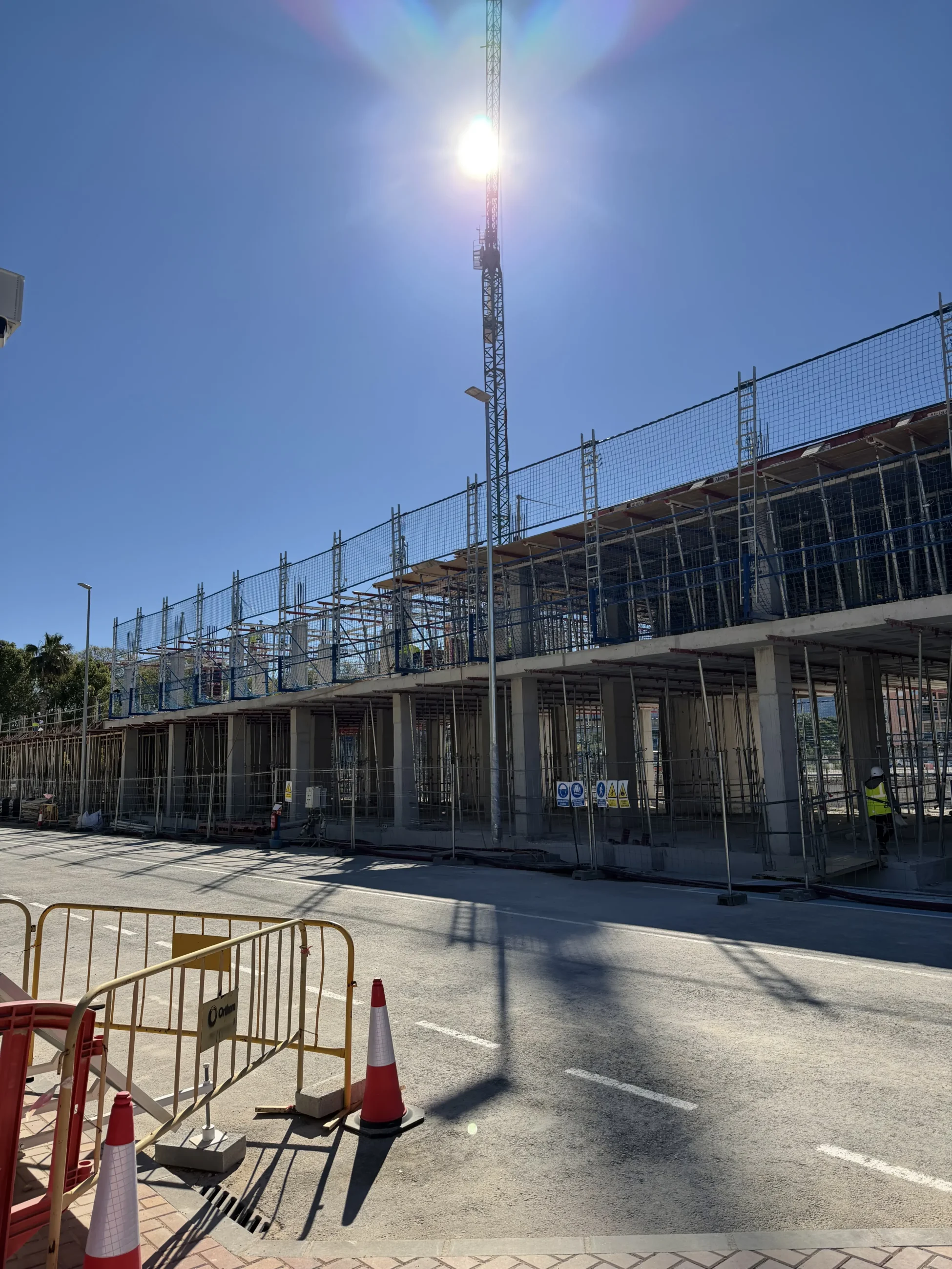protecciones colectivas construcción