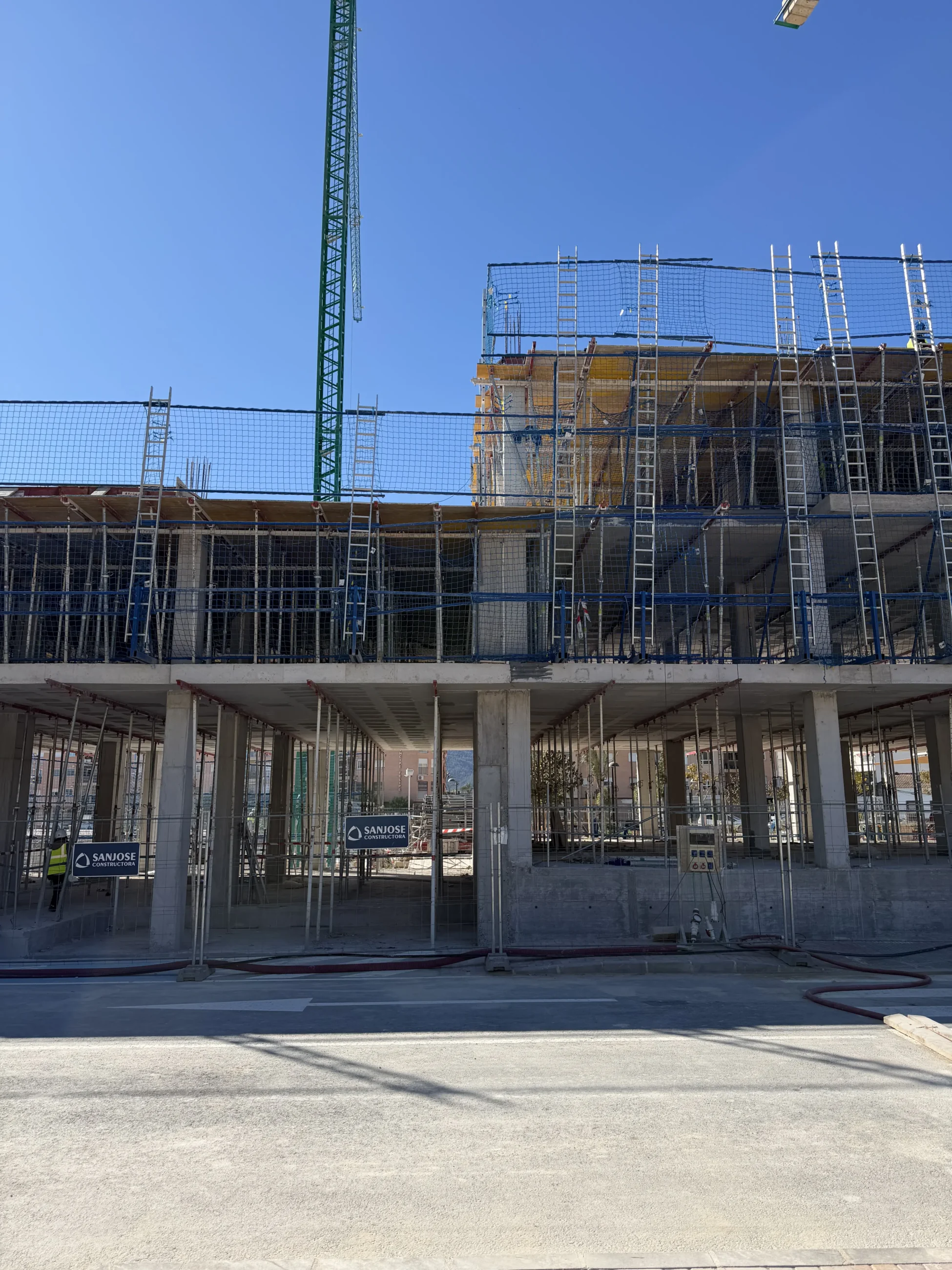 barandillas de seguridad en obra